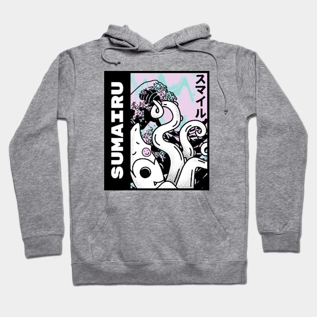 Sumairu! Smile, Octopus, Tako, tentacles Japanese! Hoodie by Johan13